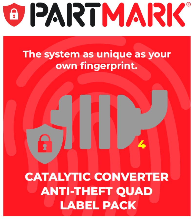 Catalytic Convertor Etching Pack - Quad Label
